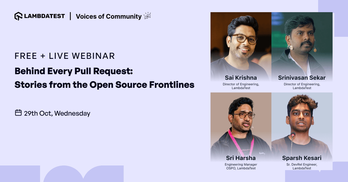 Behind Every Pull Request: Stories from the Open Source Frontlines