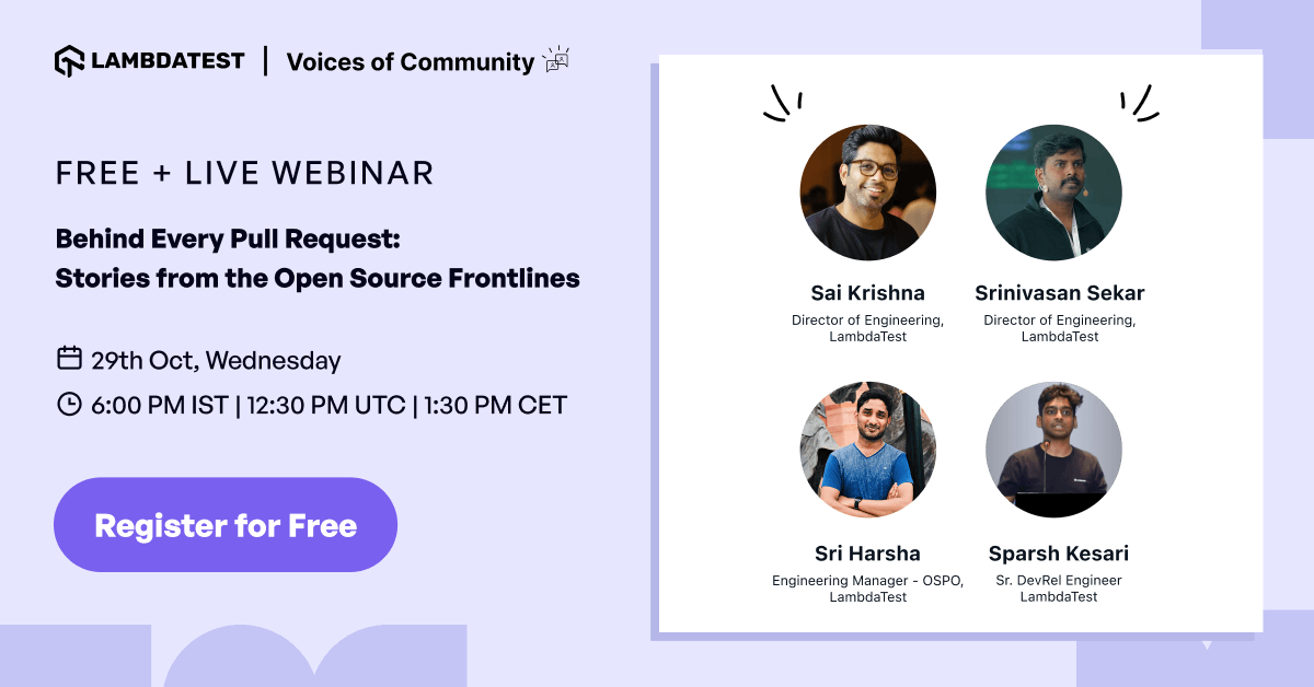 Behind Every Pull Request: Stories from the Open Source Frontlines