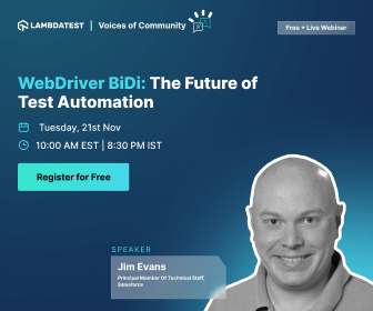 WebDriver BiDi: The Future of Test Automation