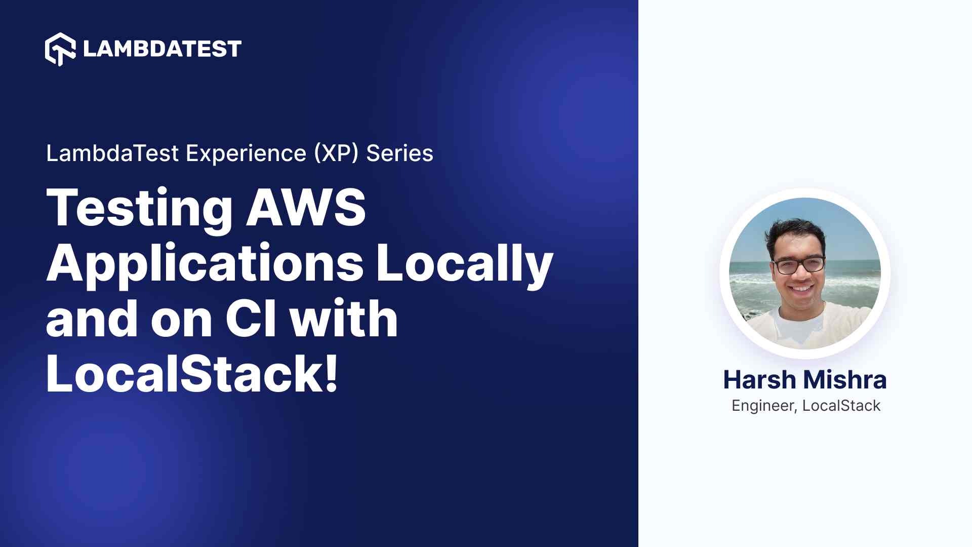 Testing AWS applications locally and on CI with LocalStack