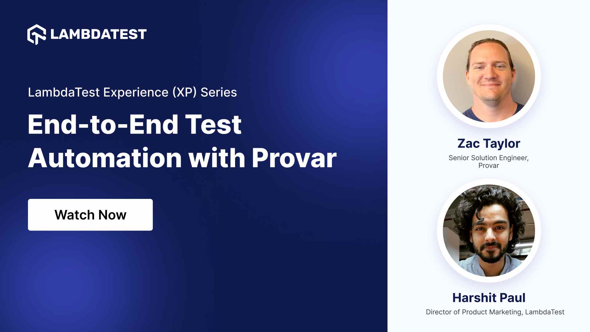 End-to-End Test Automation with Provar