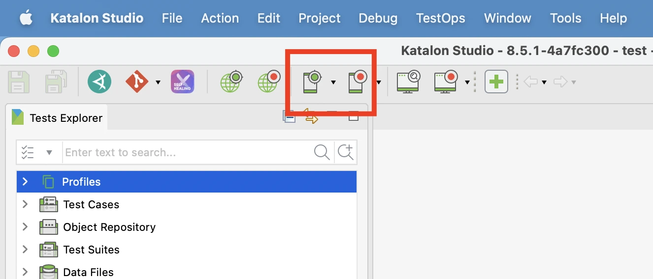 katalon integration