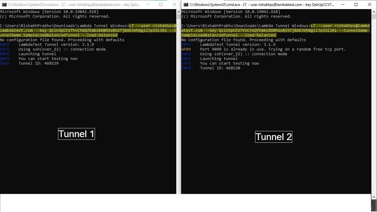 Load Balancing In LambdaTest Tunnel