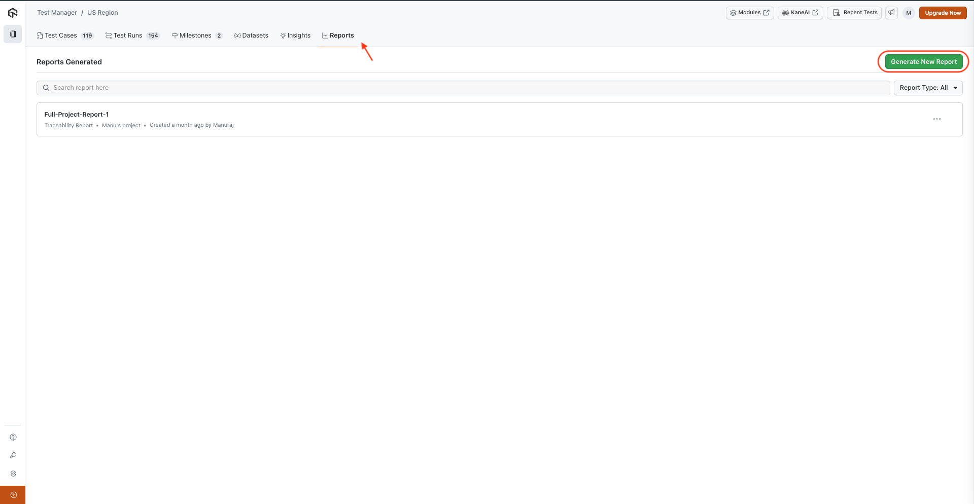 Reports Overview