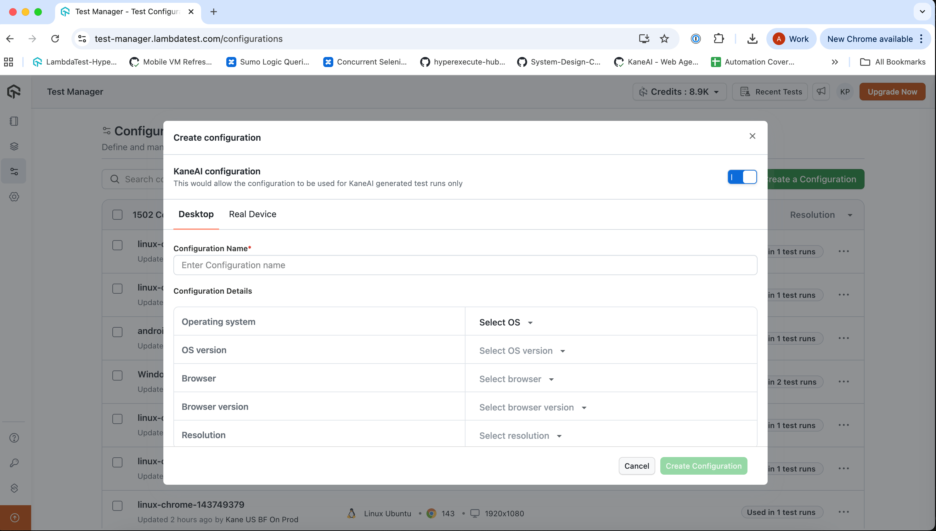 create-configuration