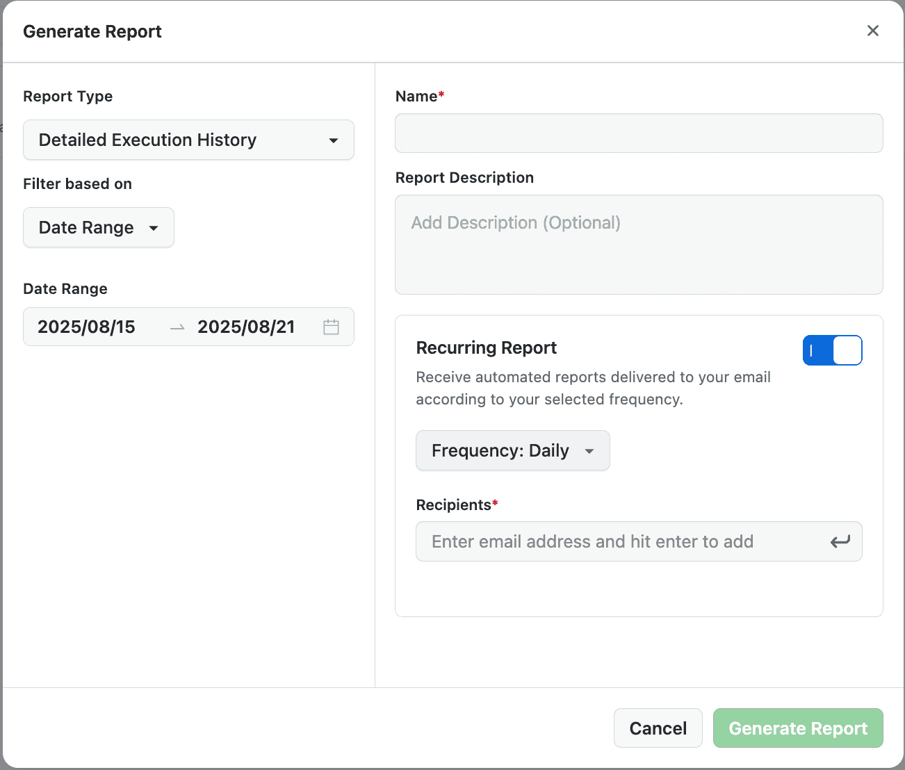 Reports Overview