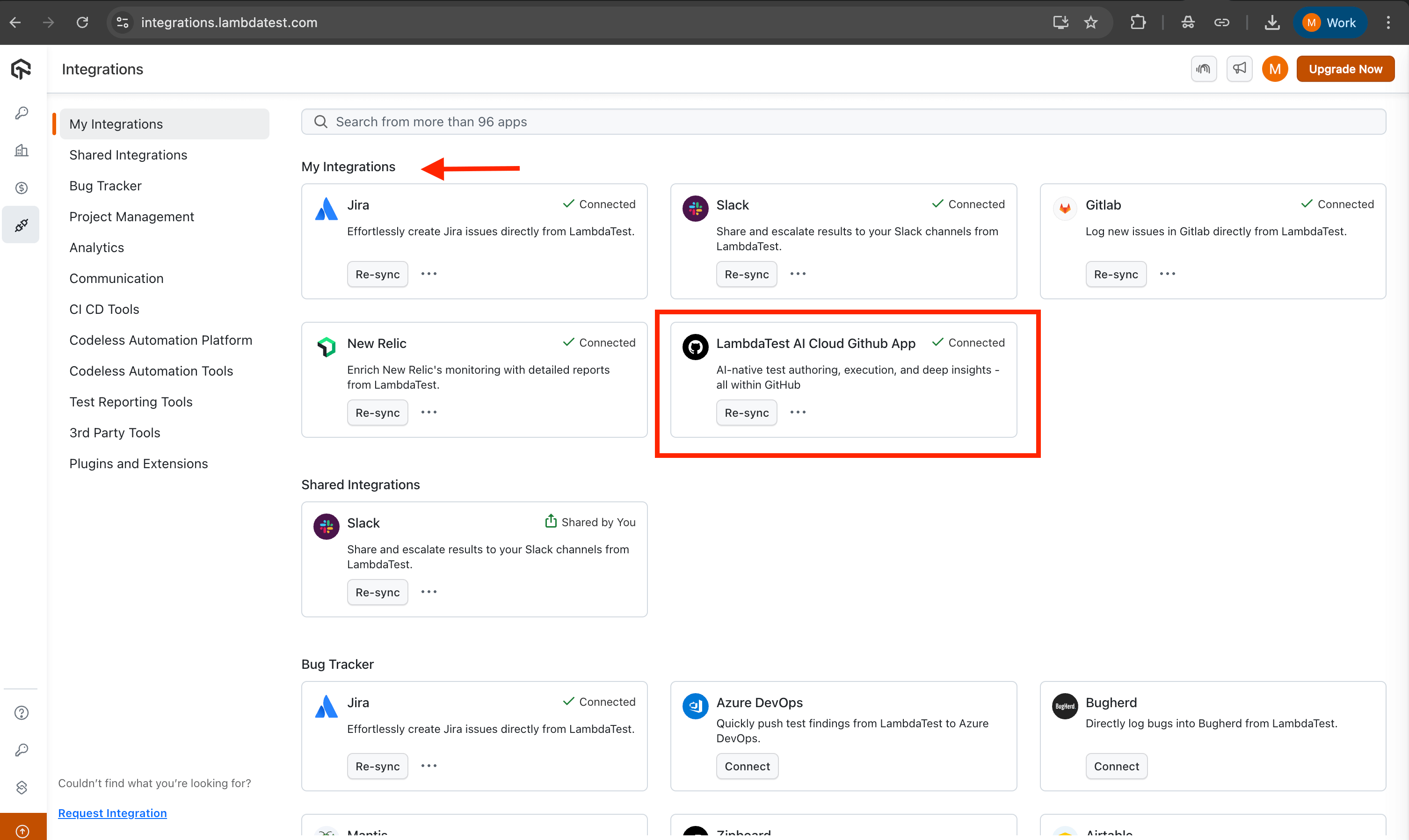 Trigger KaneAI workflow