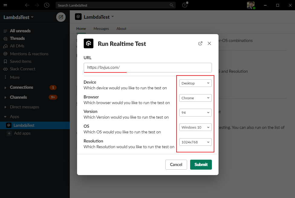 Slack App