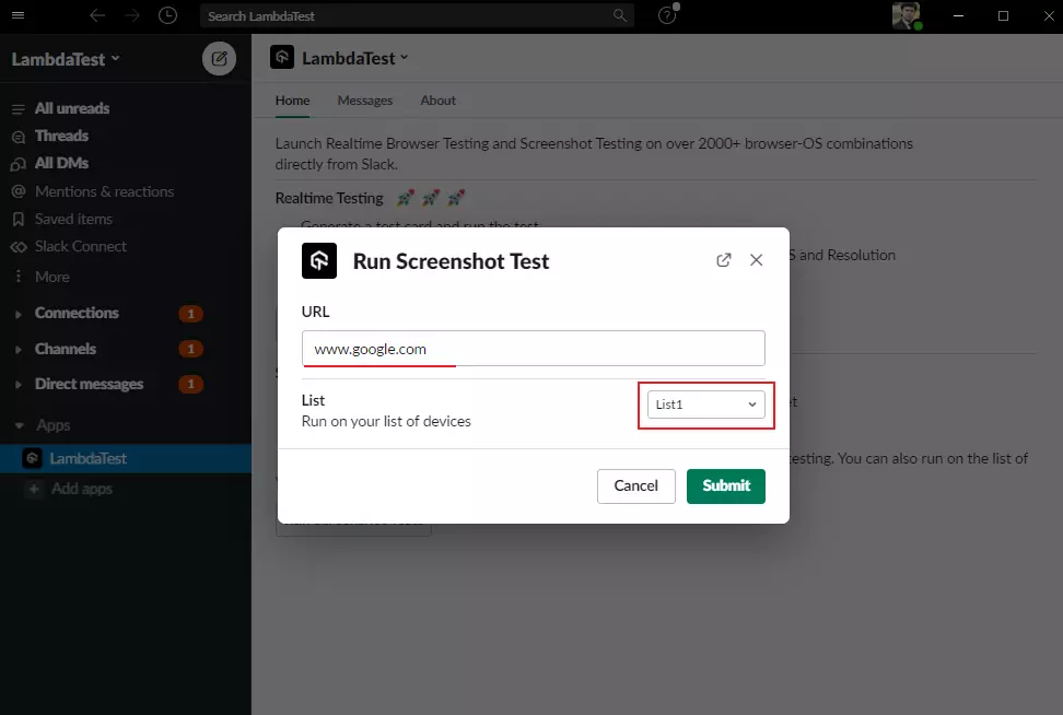 Slack App