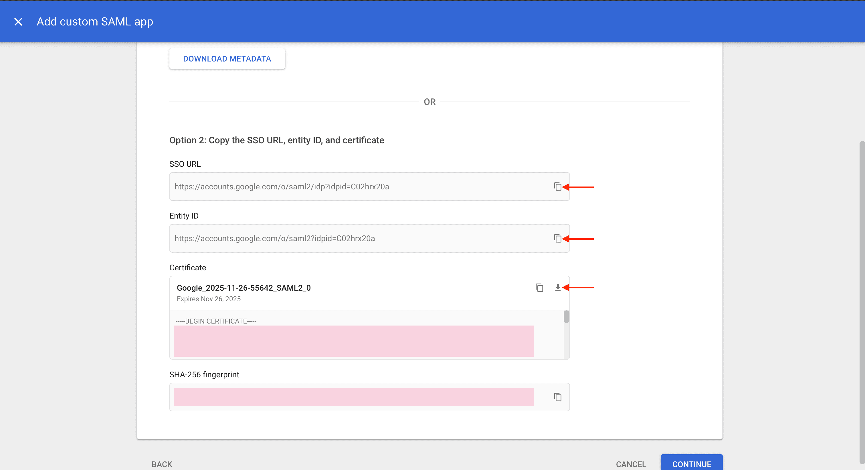 LambdaTest Configuration Details