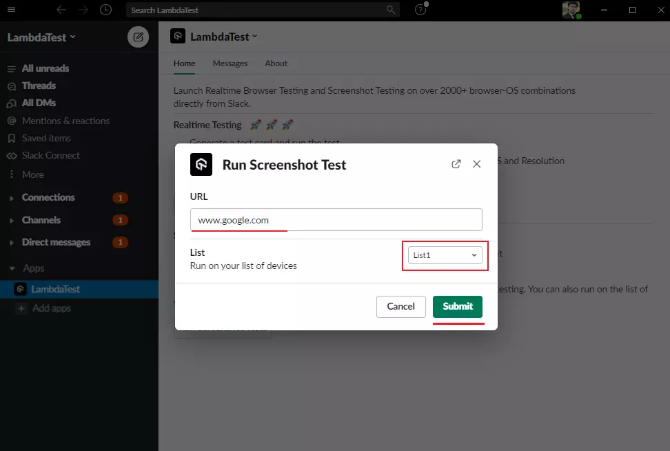 Slack App