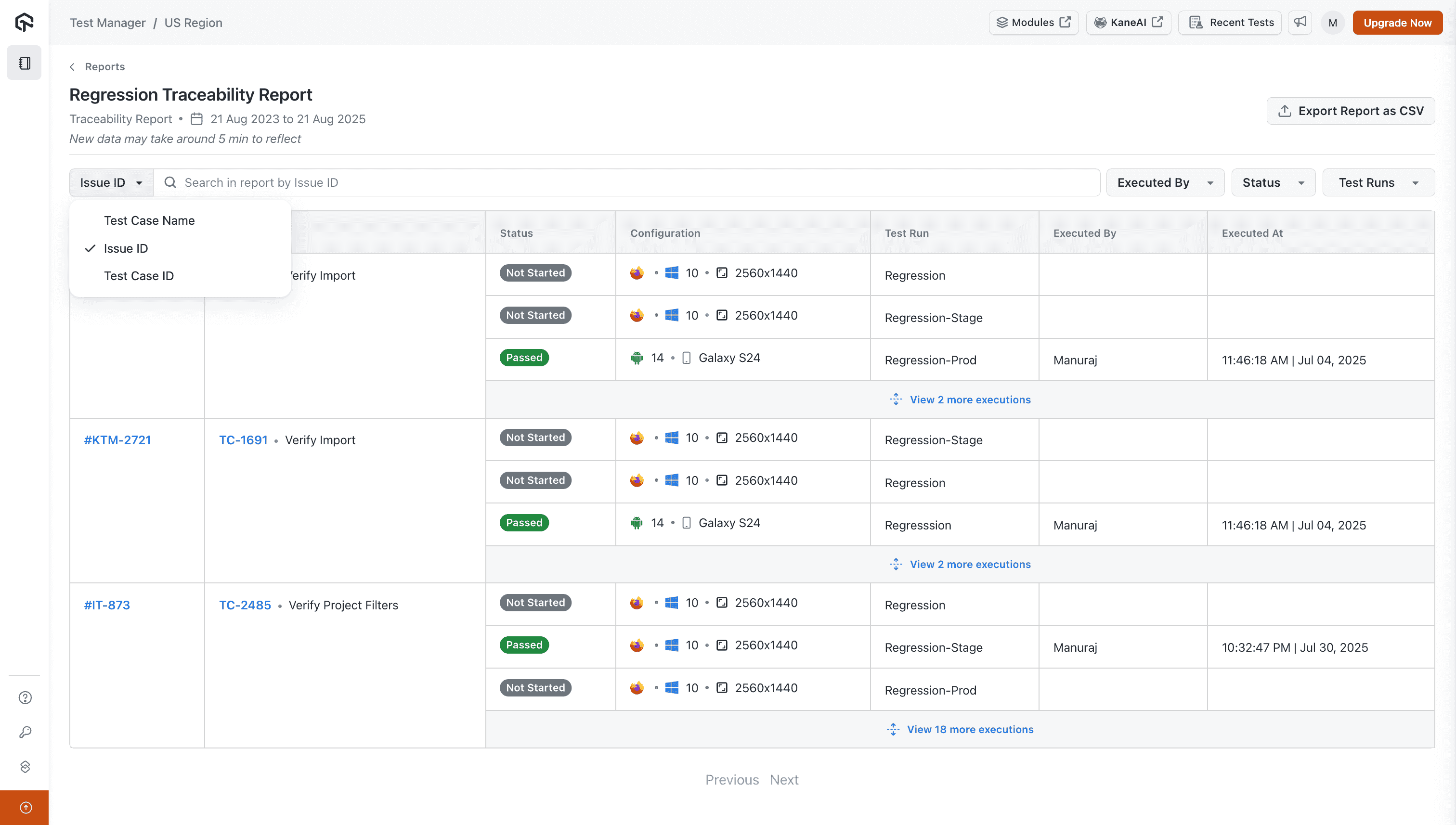Reports Overview