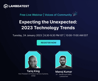 Expecting the Unexpected: 2023 Technology Trends